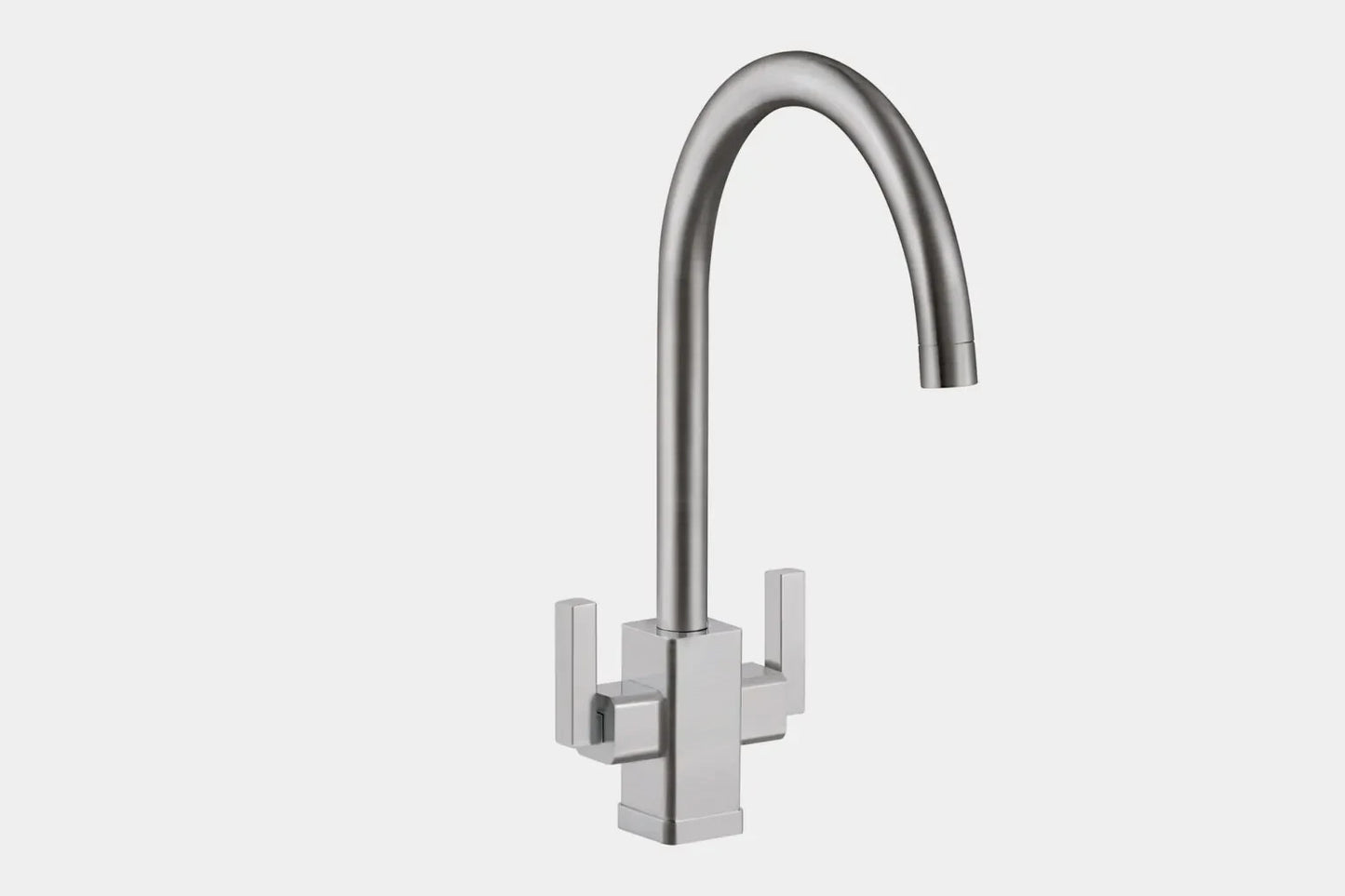 NEW Steel Twin Lever round Mixer Carysil Victoria plumbing tap factory AX4569