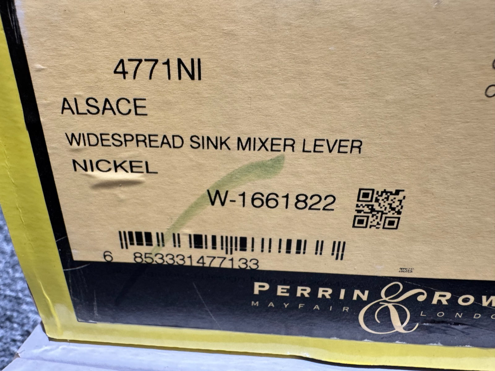 NEW Perrin & Rowe 4771NI Alsace Provence Kitchen Tap Nickel BR4204