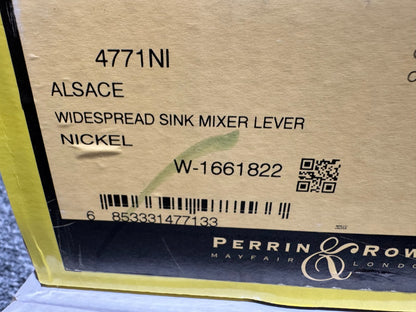 NEW Perrin & Rowe 4771NI Alsace Provence Kitchen Tap Nickel BR4204