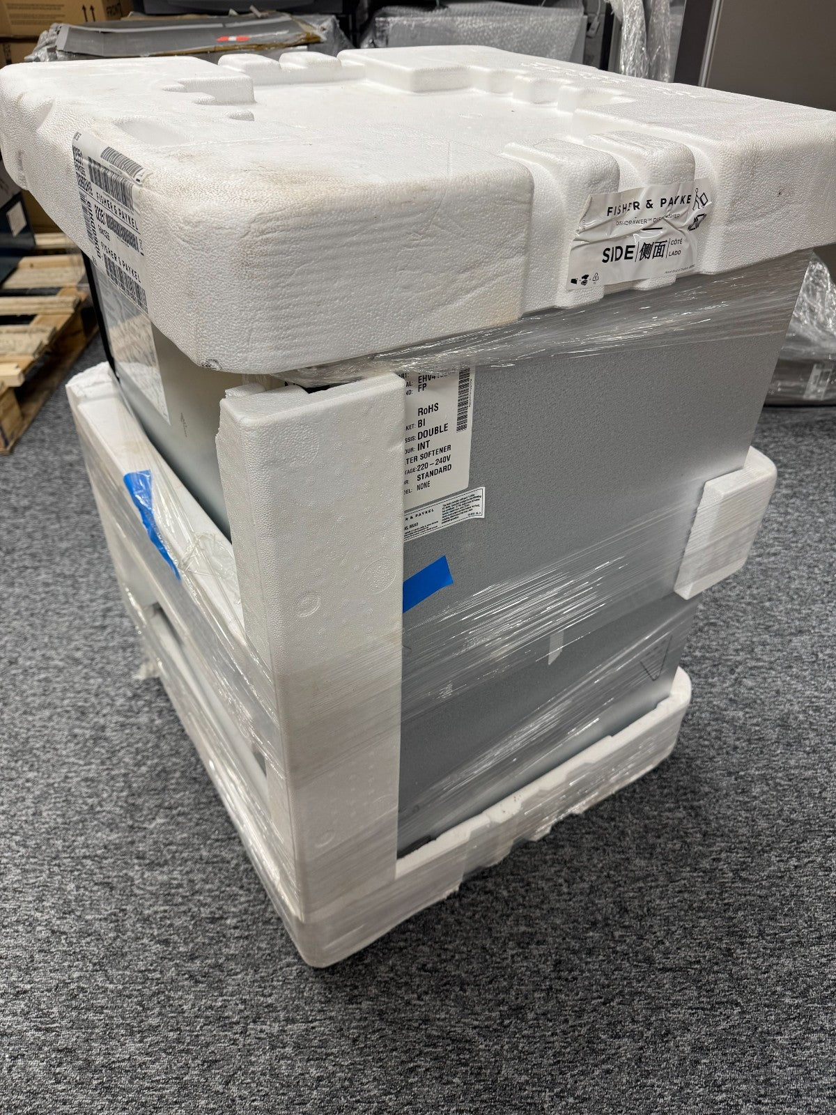 NIB Fisher & Paykel DD60DHI9 Double Drawer Dishwasher integrated BR4116