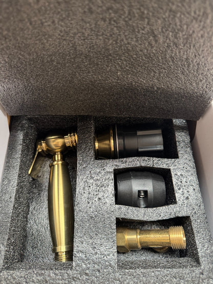 NEW Essential Kitchen Separate Rinse Spray Tap Hose BRASS AX4497