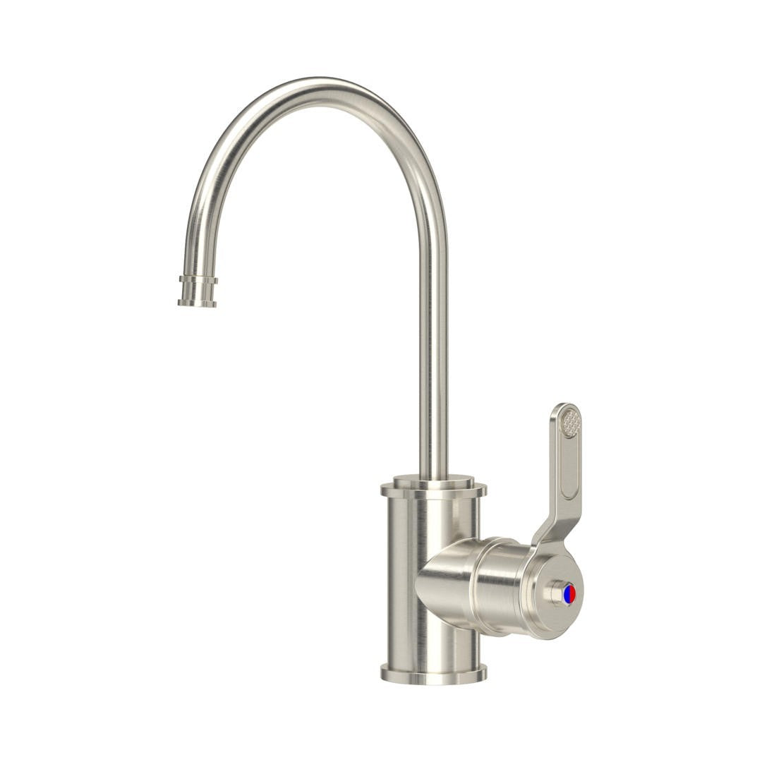 NEW Perrin & Rowe 1833HTPF Armstrong Hot Water & Cold Filter Tap Pewter AX4521