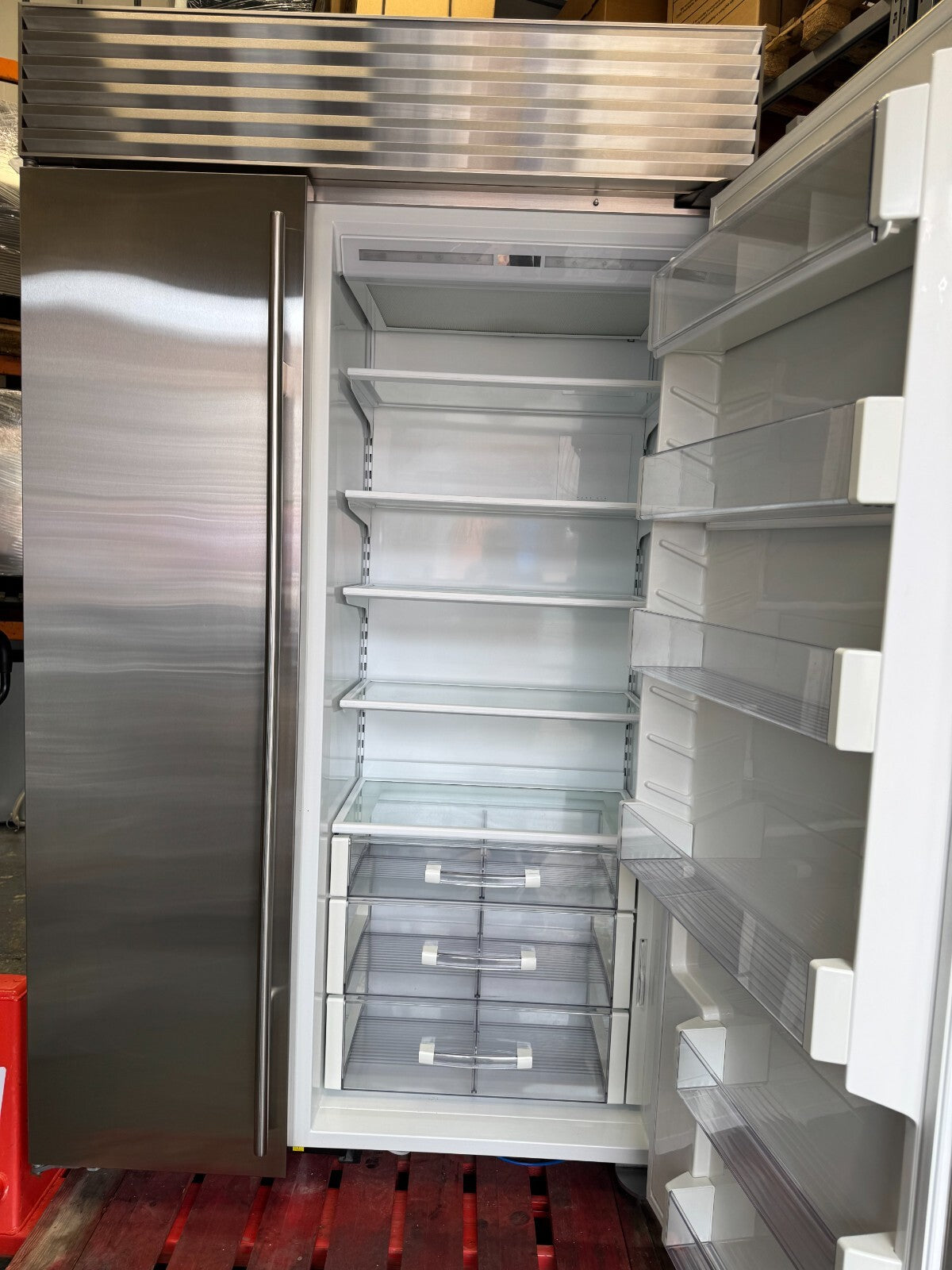Subzero Fridge Freezer 48 Inch Side By Side ICBBI48S Sub Zero Wolf Sub010