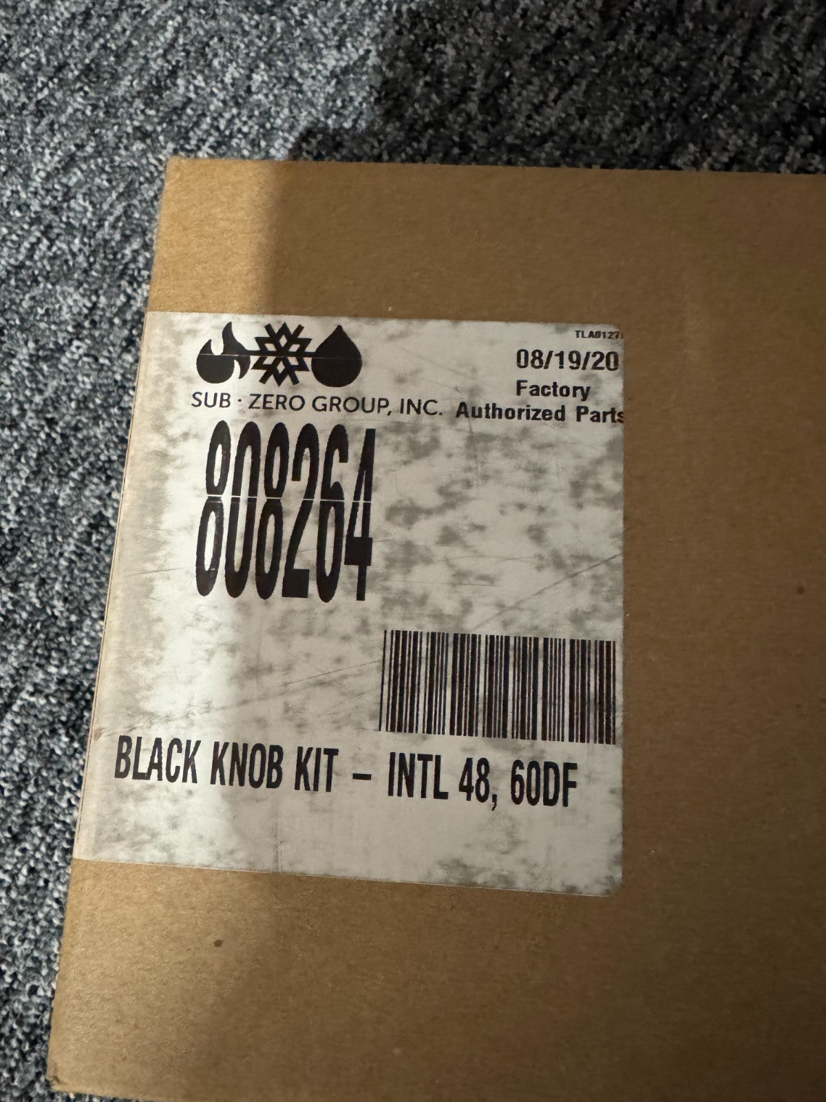 NEW Wolf Range Cooker Black Knob Control Oven Set for 48 & 60 inch ranges BR2440