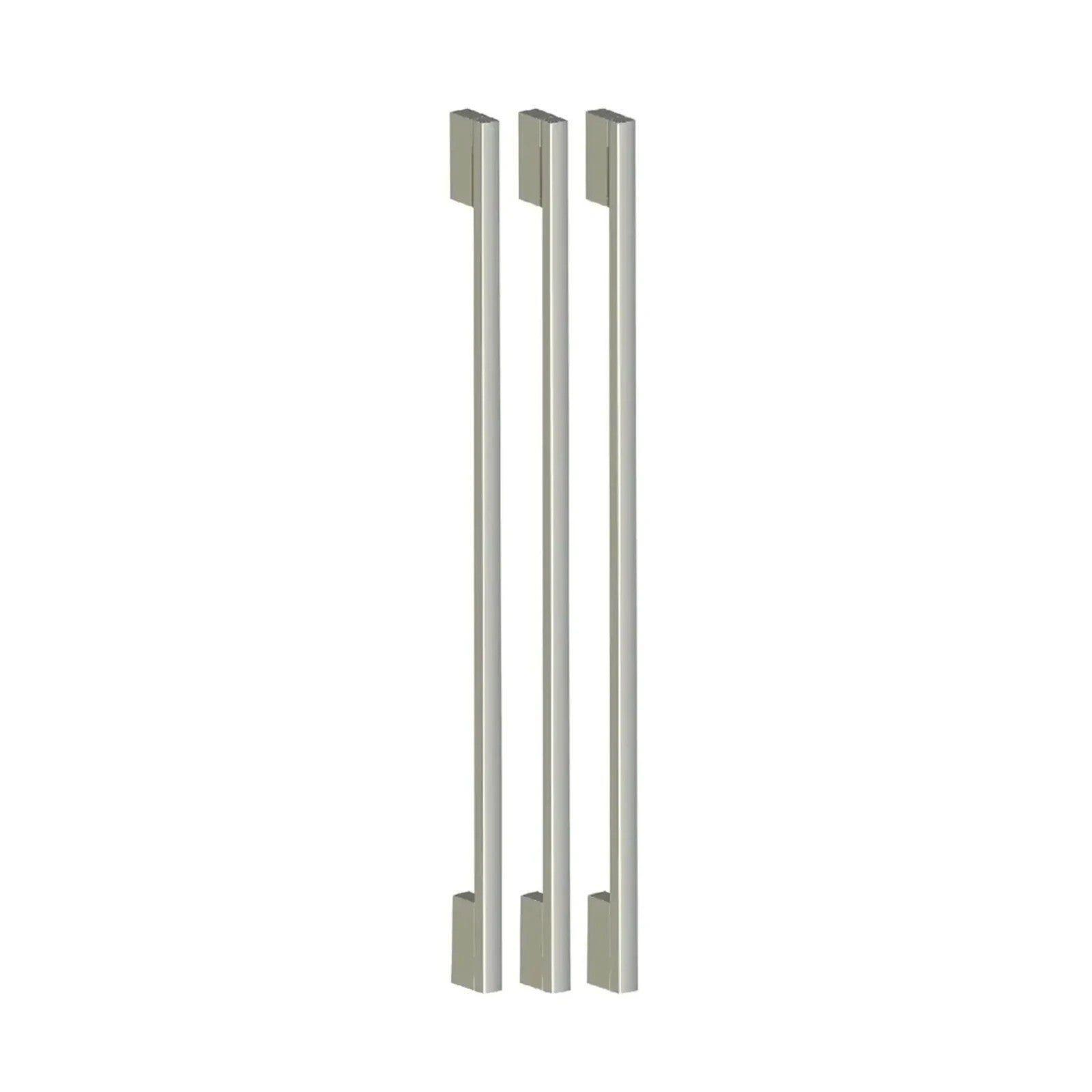 New Siemens A Cool IQ700 3 Handle set Stainless Steel for BM36 fridge freezer