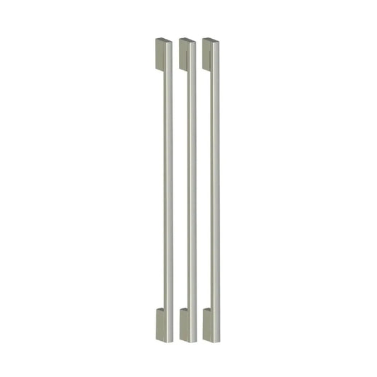 New Siemens A Cool IQ700 3 Handle set Stainless Steel for BM36 fridge freezer