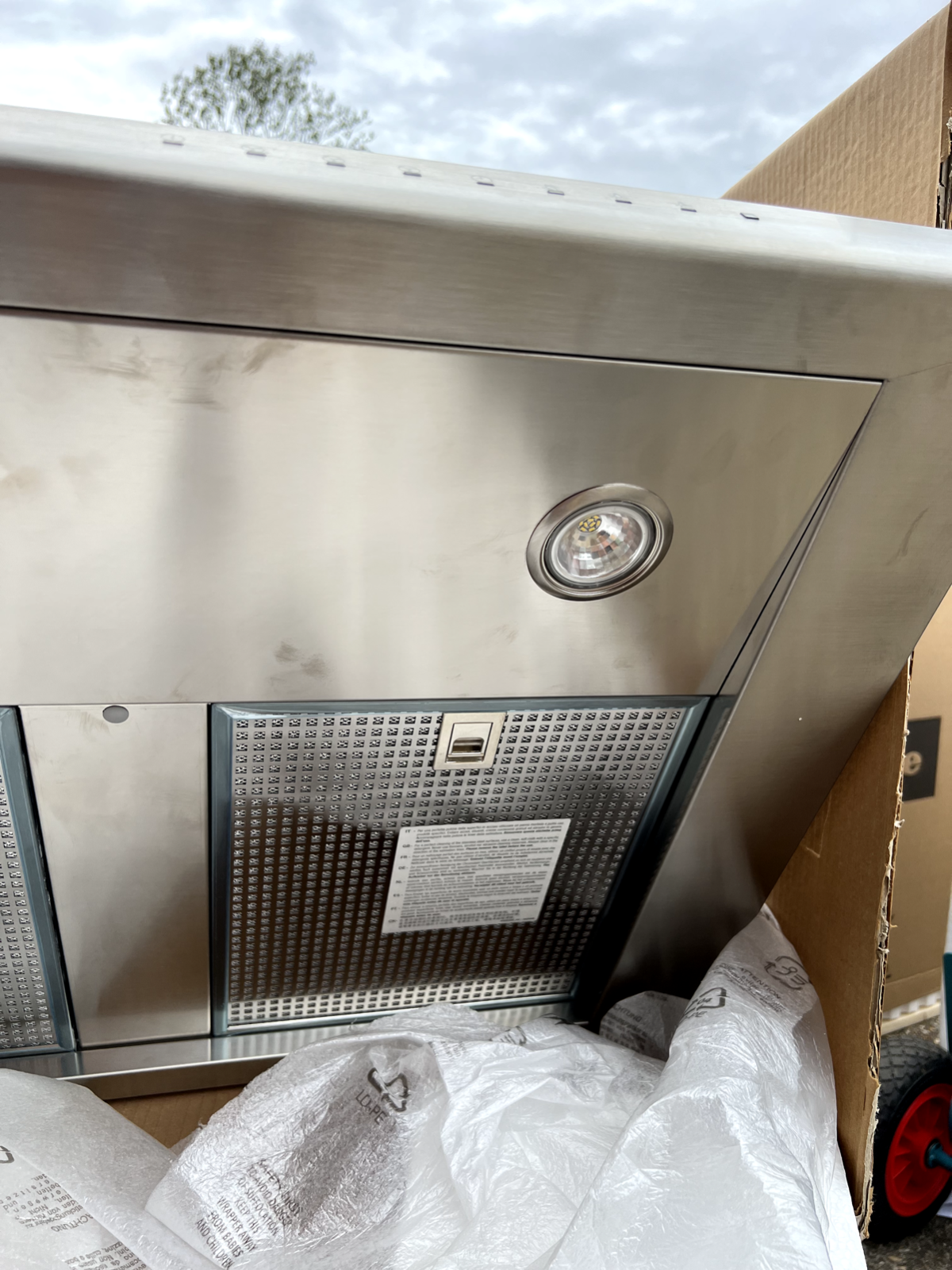 New Wolf ICBVW30S Wall Hood extractor stainless steel appliance sub zero