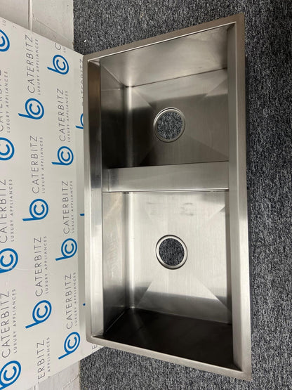 UNUSED Kohler 3672 -NA 8 Degree Undermount Stainless Steel Kitchen Sink BR4102