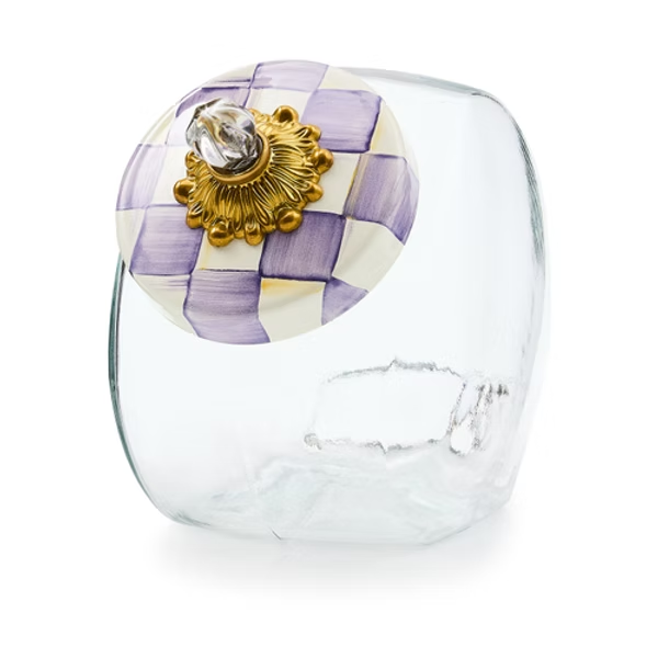 NEW Mackenzie-Childs Cookie Jar enamelled lid All Colours IN STOCK