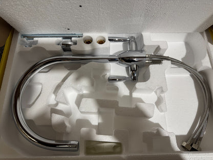 NEW Perrin & Rowe 4861CP Oberon Kitchen Mixer Tap CHROME BR4196