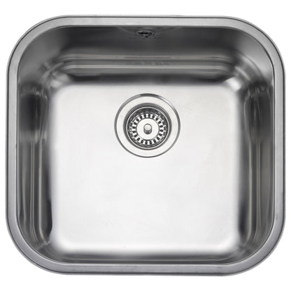 New Rangemaster Atlantic Classic Stainless Steel single bowl Kitchen sink UB40