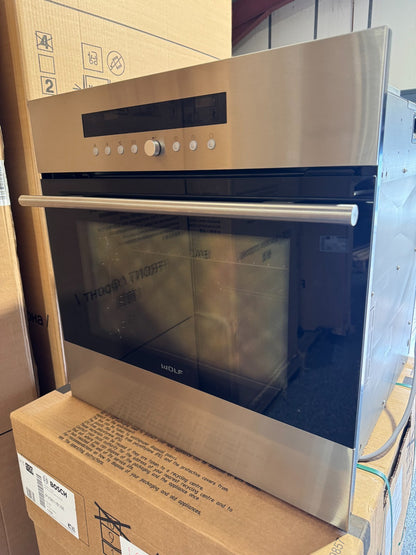 Ex Display UNUSED Wolf ICBSO24TE/S/TH 60cm Oven Cooker BR2343