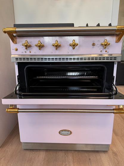 Ex Display Lacanche Range Cooker Oven 70cm Rully Pink & Brass UNUSED