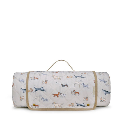 Sophie Allport DOGGY DAYCARE Picnic Blanket & Bag Cookshop IN STOCK