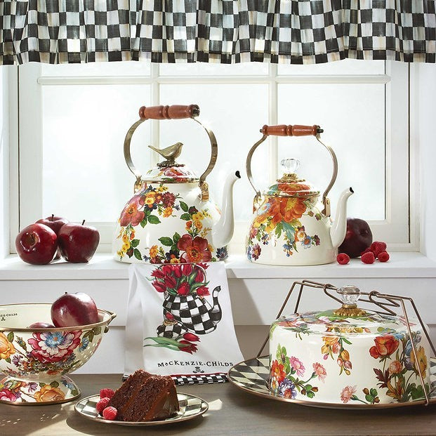 NEW Mackenzie-Childs FLOWER MARKET Items Enamel Finish IN STOCK Available Now