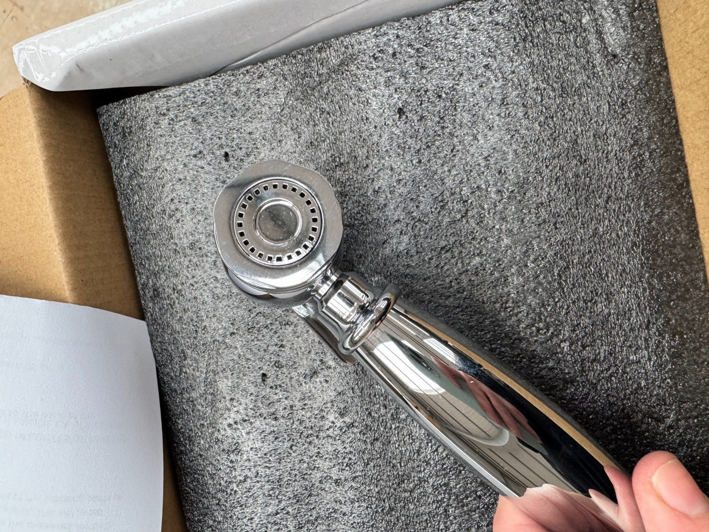 NEW Essential Kitchen Separate Rinse Spray Tap Hose CHROME AX4494