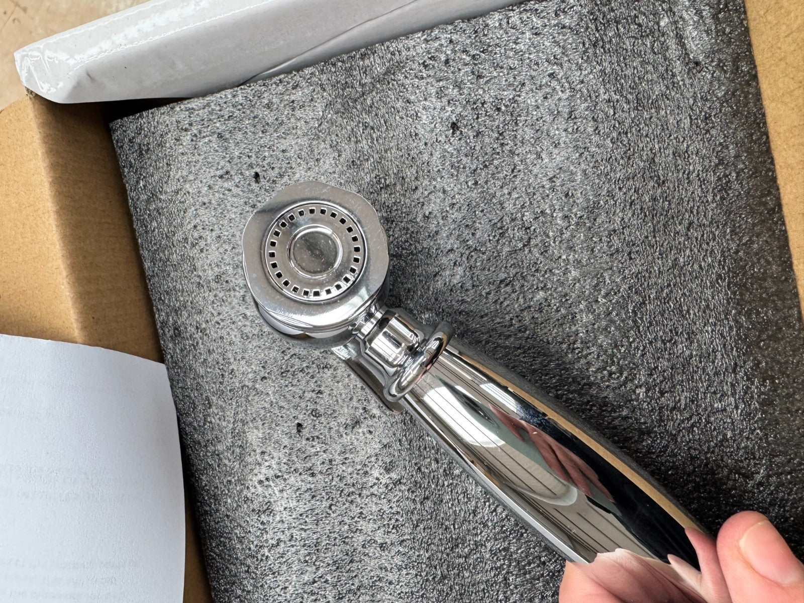 NEW Essential Kitchen Separate Rinse Spray Tap Hose CHROME AX4494
