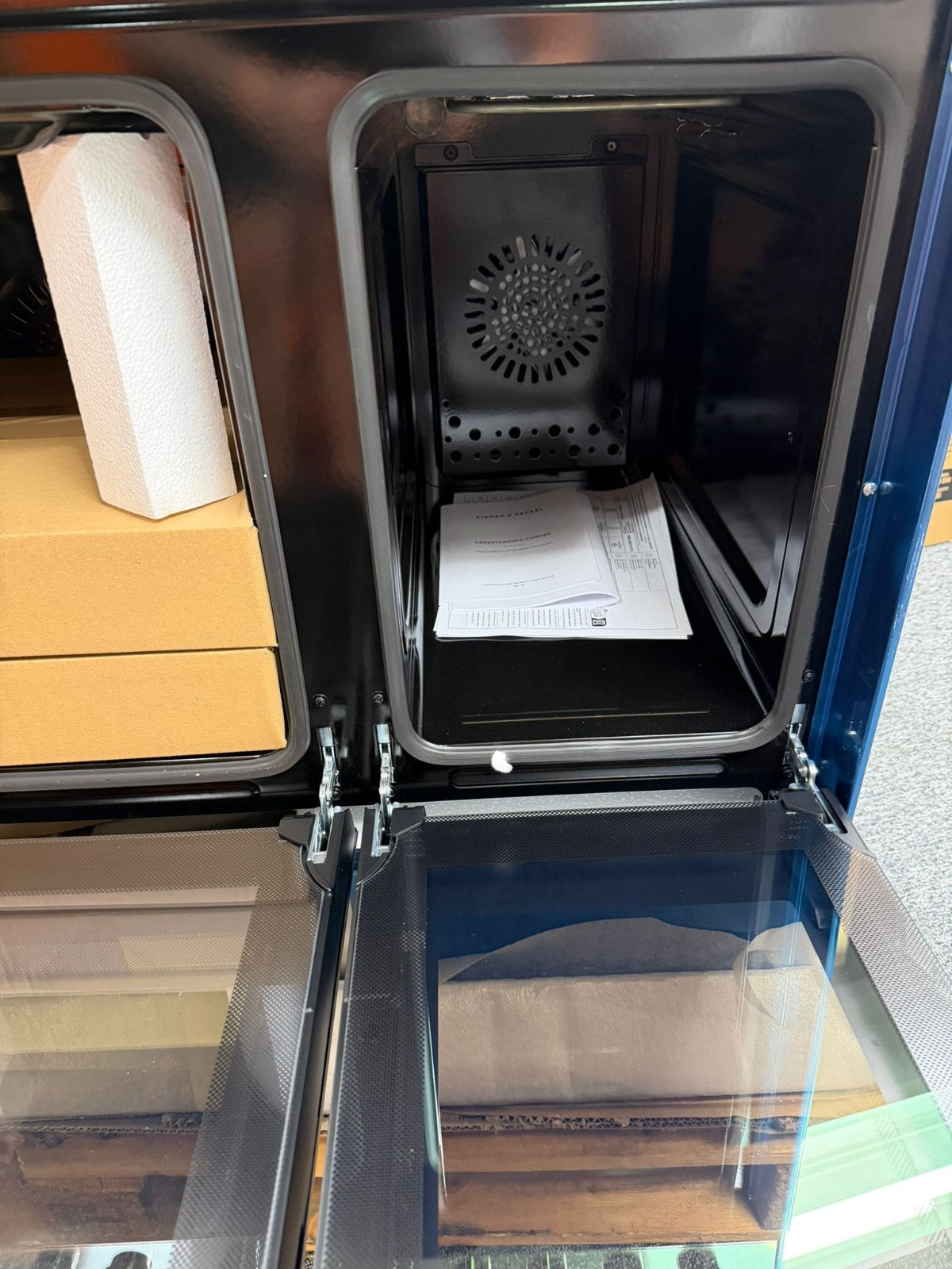 UNUSED Fisher & Paykel OR90L7DBGFX2 90cm Dual Fuel Range Cooker  Oven BR4685