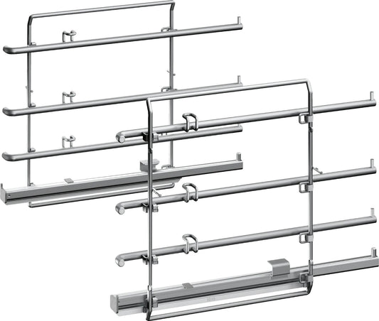 NEW Neff Z11TC16X0 ComfortFlex 1 Pair Telescopic Runners Clip Rails Oven BR679