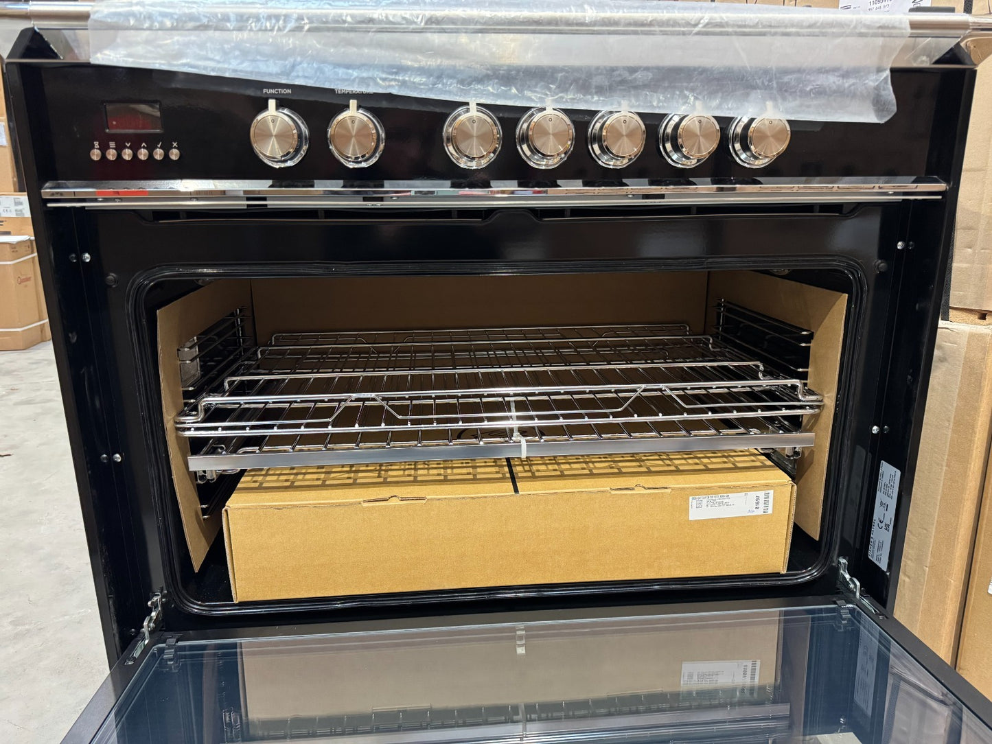 Fisher & Paykel OR90SCG4B1 Classic 90cm Dual fuel Range Cooker Oven BR4211