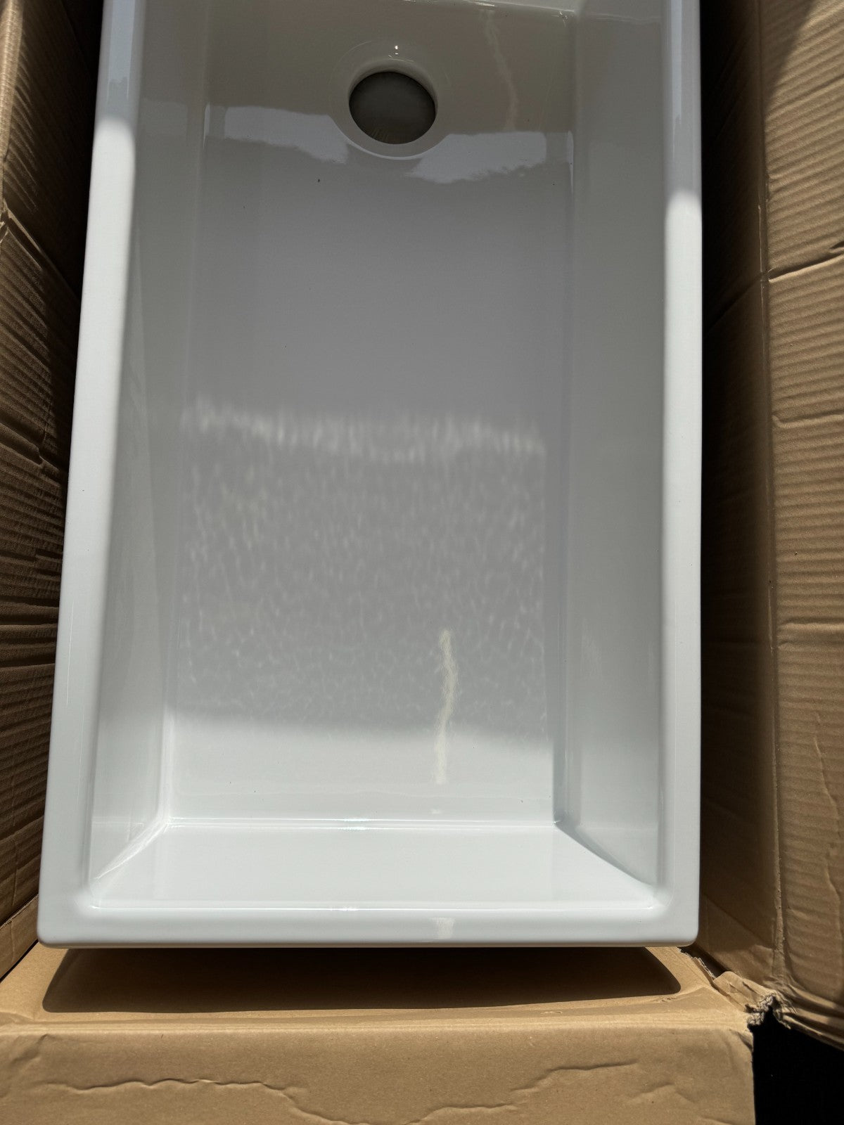 NEW Whitebirk Waddington 36 914m Ceramic White Kitchen Sink Shaws belfast BR4347