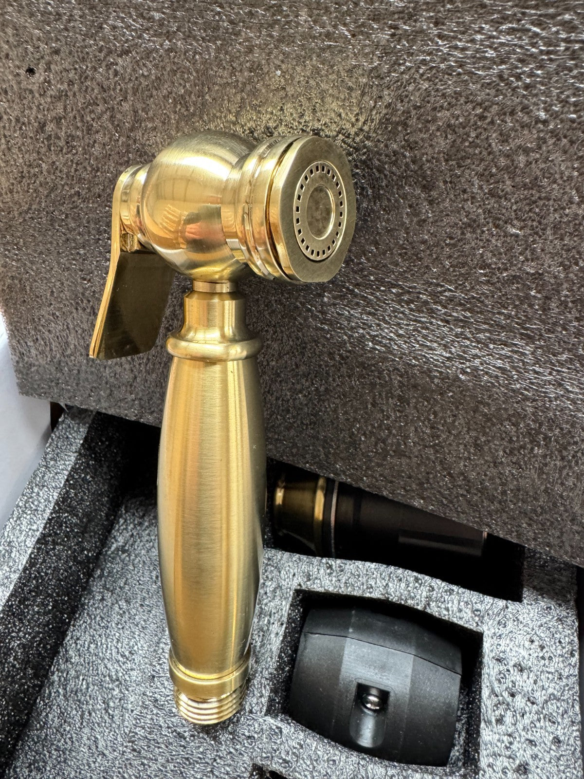 NEW Essential Kitchen Separate Rinse Spray Tap Hose BRASS AX4497
