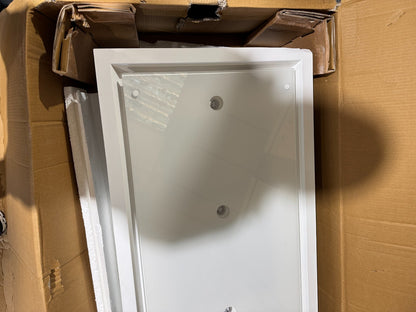 Ex Display Airuno Otello CA 120 ceiling Extractor Hood white Motor BR675 airone