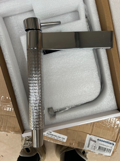 NEW CHROME Quilt Lever Kitchen Mixer tap Victoria plumbing tap factory AX4609