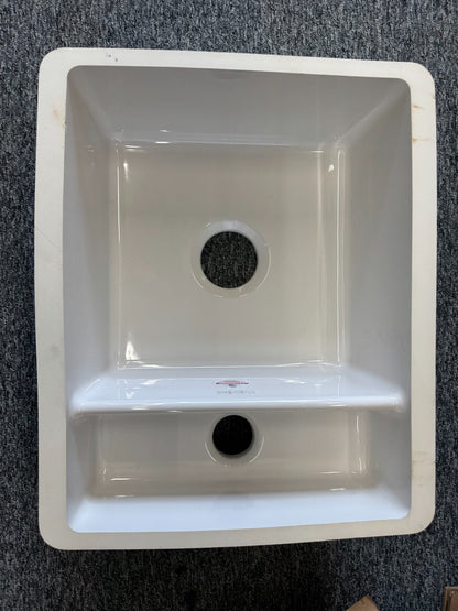 NEW KUBUS KBK 160 REV White 126.0438.484 white Kitchen Sink Basin BR2221
