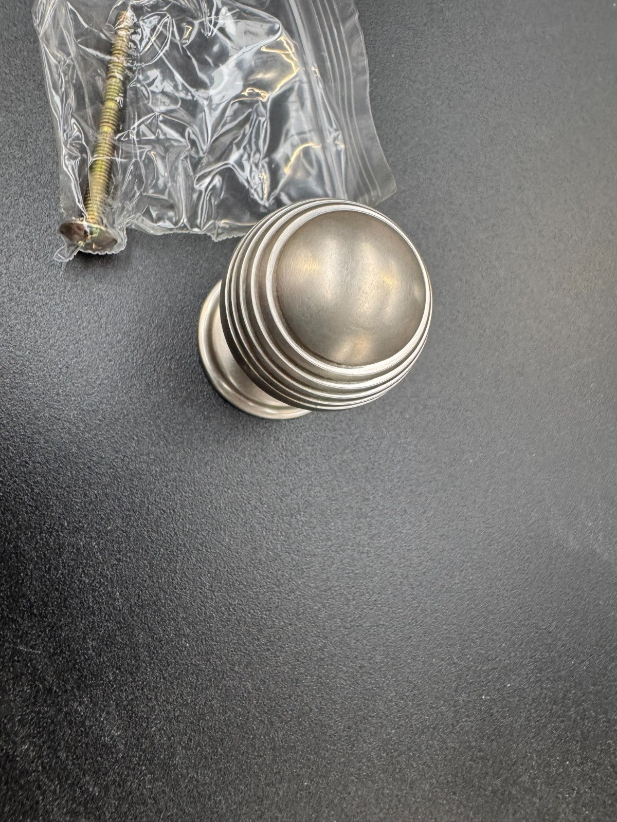 NEW Perrin & Rowe 6070 Large  Furniture Drawer Handle Knob Pewter AX4471
