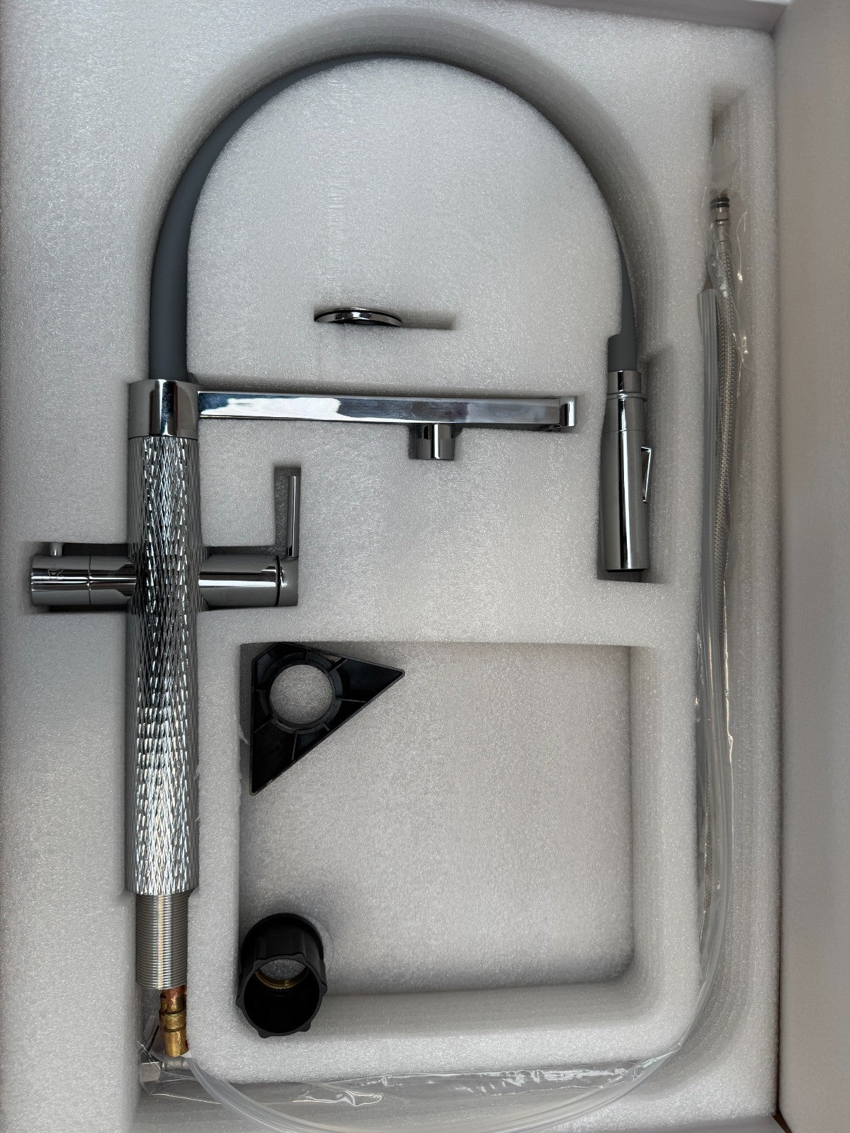 NEW Tap Factory Carysil Quilt Boiling Hot water Tap 4 n 1 twist AX4479 Chrome