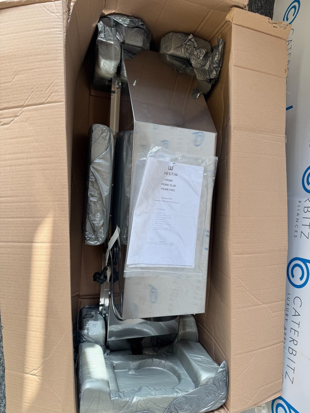 New Westin Prime 1100 Built In Extractor Cooker Hood Blower BR4339