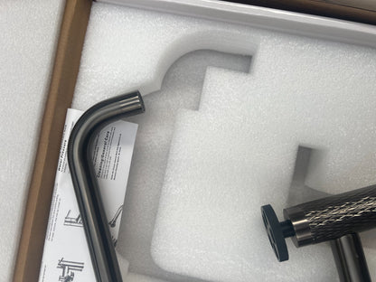 NEW GUNMETAL Quilt Kitchen Mixer tap Victoria plumbing tap factory AX4599