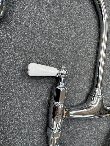 NEW Perrin & Rowe 4193CPWPC Ionian Bridge Lever Tap CHROME BR4295