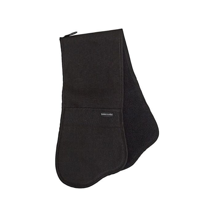 New Authentic Aga Rangemaster Double Oven Glove All Black