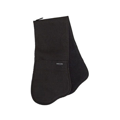 New Authentic Aga Rangemaster Double Oven Glove All Black