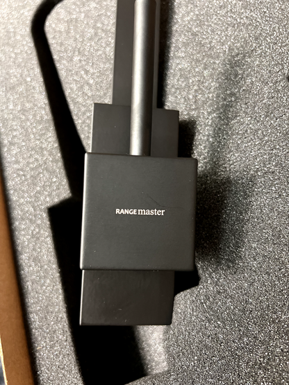 New Rangemaster Quadrant Matt Black Single Lever Kitchen Sink Mixer TQSL1MB Tap