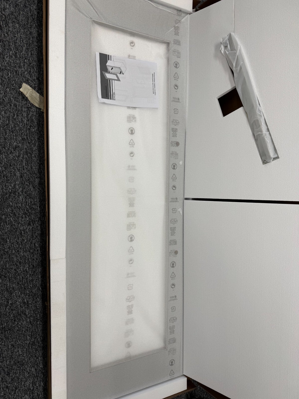 NEW LIEBHERR monolith 9901573  EWTdf3553 stainless DOOR PANEL Wine fridge BR2223