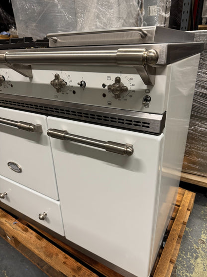 Lacanche Flavigny 1805mm Range Cooker Oven White & Stainless Steel BR4141