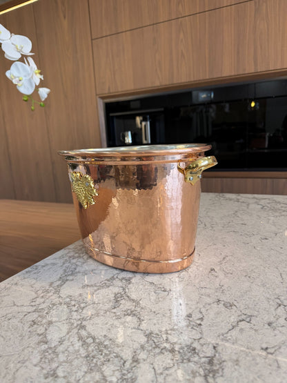 NEW Ruffoni 99206 Historia Decor Copper Champagne Wine Cooler AX4220