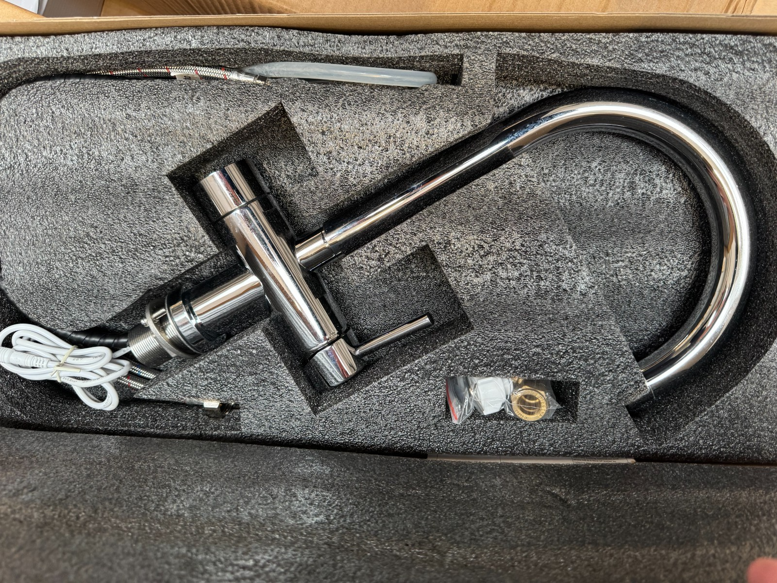 NEW Tap Factory Carysil Milla Boiling Hot water Tap 3 n 1 twist AX4487  CHROME