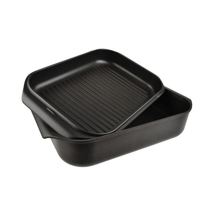 NEW Authentic AGA Black Cast Aluminium Roaster with Griddle Lid IN STOCK