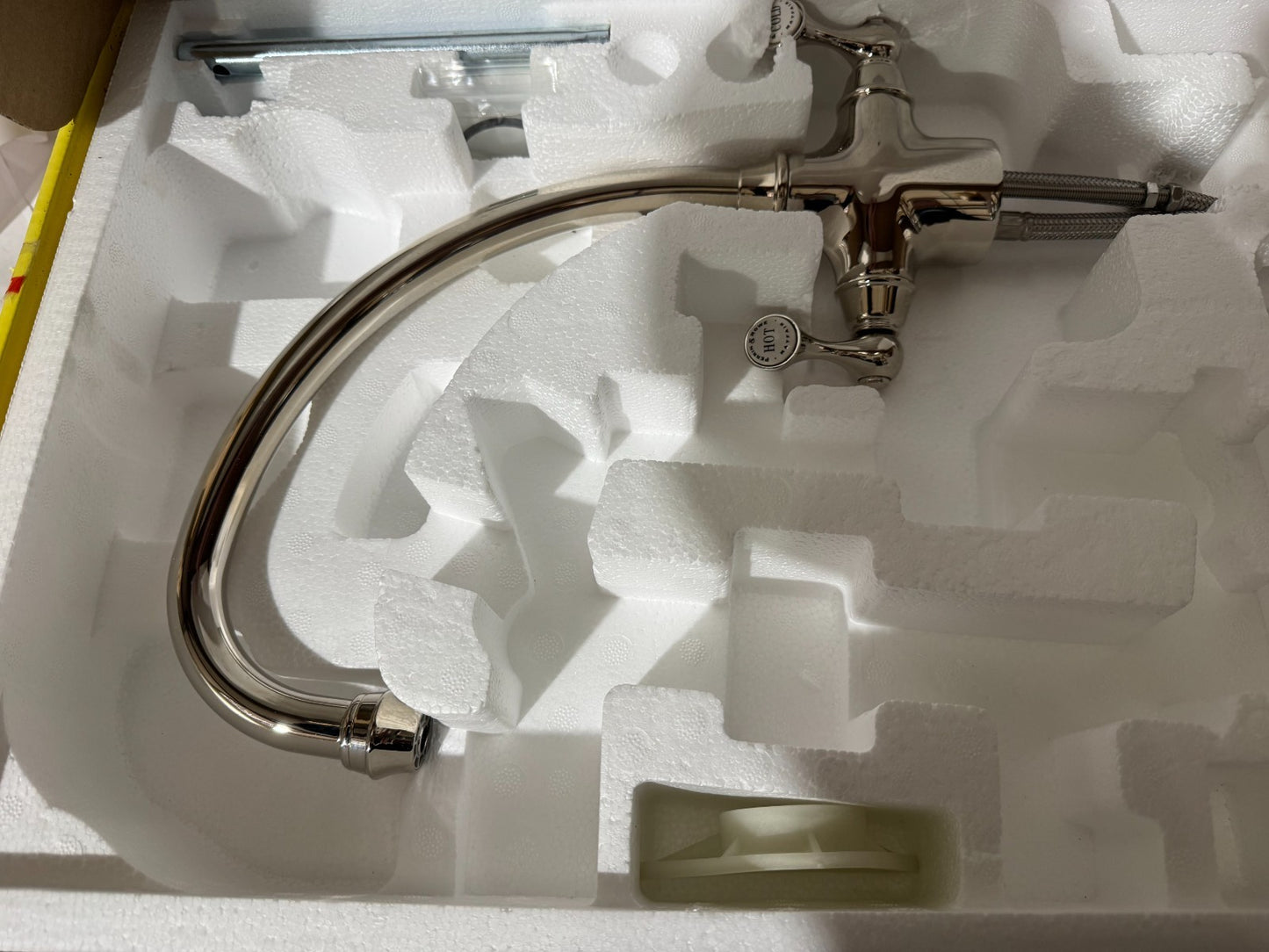 NEW Perrin & Rowe 4320NI Estruscan Kitchen mixer Lever Tap NICKEL BR4186