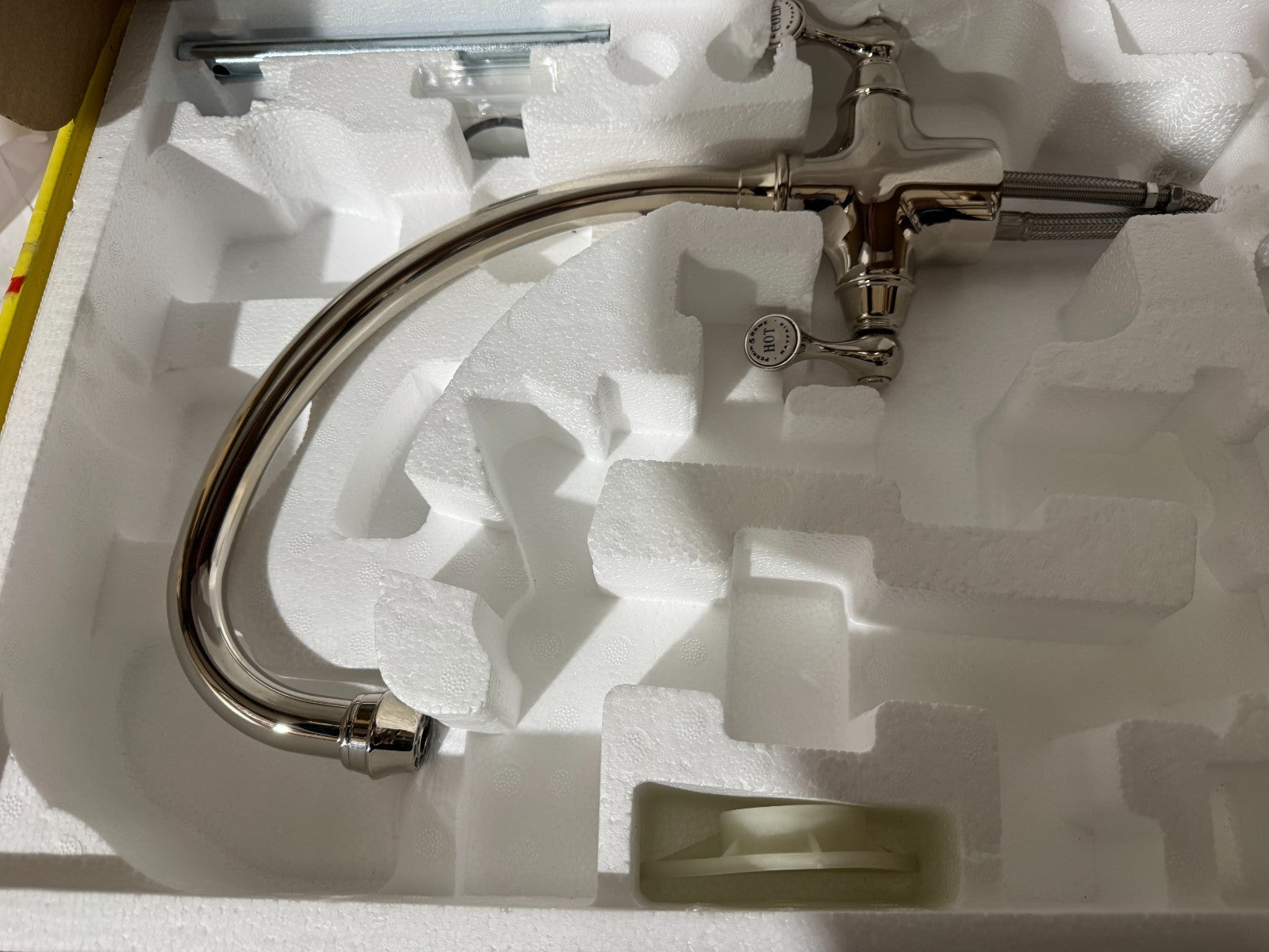 NEW Perrin & Rowe 4320NI Estruscan Kitchen mixer Lever Tap NICKEL BR4186