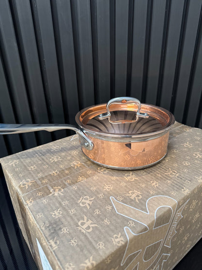 NEW Ruffoni Con Classe 22cm Covered Saucepan Pot Cookware Copper AX