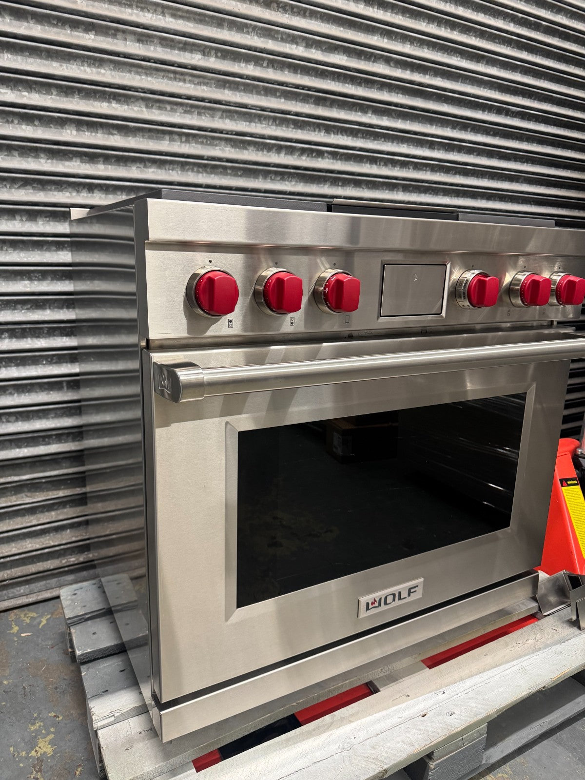UNUSED Wolf ICBDF36450 36 inch dual fuel Range Cooker Oven Subzero BR4272