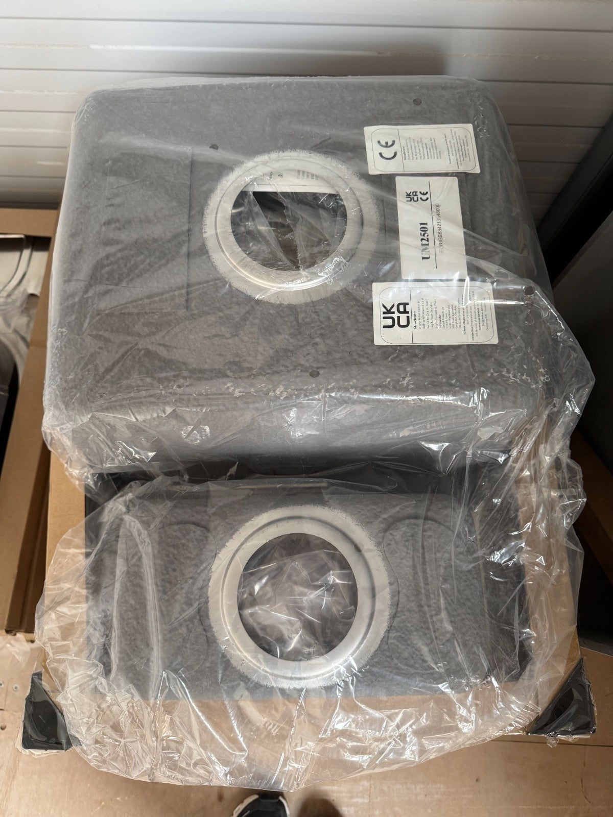 NEW Stainless Steel Kitchen Sink 580×450mm 1.5 Bowl Reversible AX4323