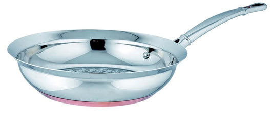 Ruffoni 77686 Vitruviu Stainless Steel Frying Pan Skillet 26cm All Hobs Cookware