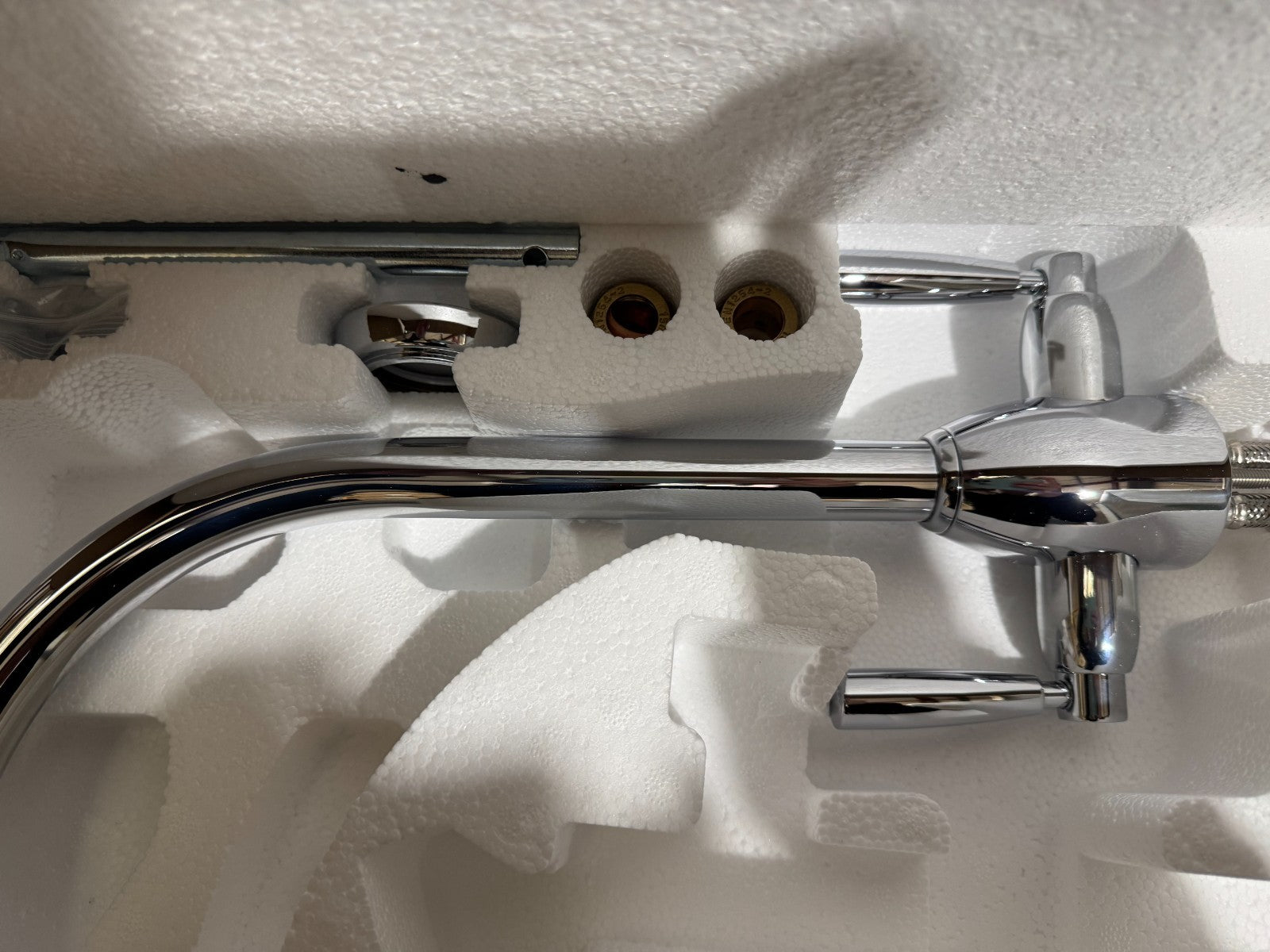 NEW Perrin & Rowe 4861CP Oberon Kitchen Mixer Tap CHROME BR4196
