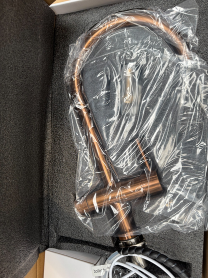 NEW Tap Factory Carysil Milla Boiling Hot water Tap 3 n 1 twist AX4490  COPPER